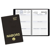Deluxe / refillable cover, weekly desk appointment planner.... from ASI 76575...
