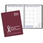 Two Year Monthly Desk Planner - Shimmer