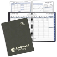 Wire-bound, time management planner with Canyon cover.... from ASI 76575...