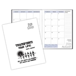 Academic Monthly Planner - White Economy