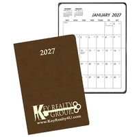 Saddle-stitched pocket planner with canyon cover.... from ASI 76575 Payne...
