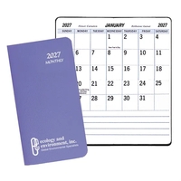 Large bold print monthly pocket planner with Twilight cover.... from ASI...