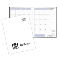 Saddle-stitched monthly desk appointment planner with economy cover.... from...