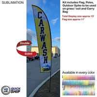 13' Medium Feather Flag Kit... from ASI 53509 FIEL-Fairdeal Import & Export
