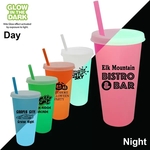 Nite Glow 26 oz. Tumbler with Lid & Straw