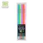 Nite Glow Reusable Straw - 6 Pack