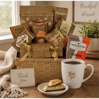Thank You Coffee & Cookie Basket... from ASI 89971 Stuff A Mug