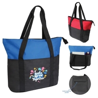 19.25"W x 16"H x 5.5"G 600 Denier Polyester with heavy vinyl... from ASI...