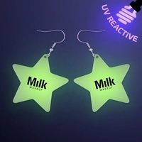 Glow Star Earrings 1-Pair... from ASI 34194 ALightPromos