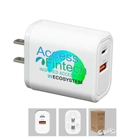 30W 2-In-1 USB And Type C Wall Adapter - UL Listed... from ASI 62660...