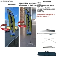 13' Medium Feather Flag Kit... from ASI 53509 FIEL-Fairdeal Import & Export