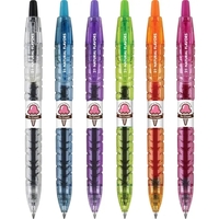 70% post-consumer recycled content Bottle2Pen G2 Gel ink pen. Fine point......