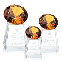 The absolutely stunning Celestina tapers up from its squared base in... from...