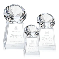 The absolutely stunning Celestina tapers up from its squared base in... from...