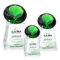 The Celestina VividPrint™ Award tapers up from its squared base in... from...