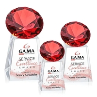The Celestina VividPrint™ Award tapers up from its squared base in... from...