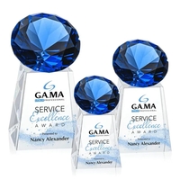 The Celestina VividPrint™ Award tapers up from its squared base in... from...