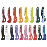 Two-step corkscrew features a boot lever which locks up straight during......