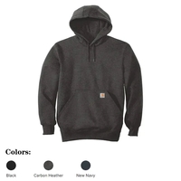 Heavyweight Carhartt hoodie built for outdoor comfort and custom branded...