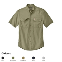 Lightweight Carhartt work shirt made for outdoor crews and branded...