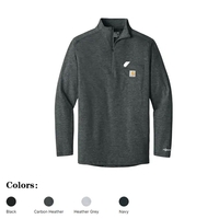 Performance Carhartt long sleeve tee built for active crews and branded......