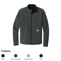 Warm and versatile Carhartt fleece jacket made for branded workwear and......