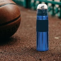 Versatile 500ml flask keeps drinks hot or cold for hours with... from ASI...