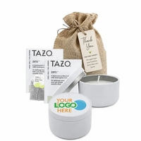 Wellness Kit with Branded Candle Tin and Tea... from ASI 89971 Stuff A Mug