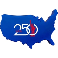 250th Anniversary USA Map Stress Reliever... from ASI 34415 Alpi...