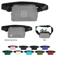 Fanny pack/sling bag with zippered closure and adjustable strap.... from ASI...