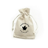 Secure and eco-friendly 4x6" cotton drawstring bag for all your small... from...