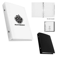 Frosted Recycled Refillable Notebook... from ASI 61125 Hit Promotional Products