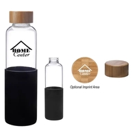 18 oz. bottle made of high borosilicate glass with a screw-on,... from ASI...