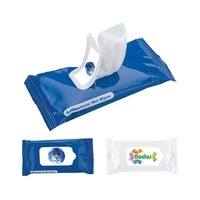 0.62" x 2.75" x 6" pack of Alano antibacterial wet wipes;... from ASI 67866...
