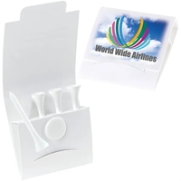4-1 Golf Tee Packet - Value Pak - 2-1/8 tees... from ASI 40480 Koozie Group /...