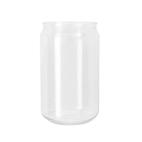 Garyline® Can-Shaped RPET Glass - 16 oz.