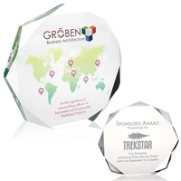 Enterprise Octagon Award... from ASI 40480 Koozie Group / Norwood