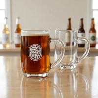 Glass Beer mug with handle, 19.25 oz. Gift box and paper... from ASI 31518...