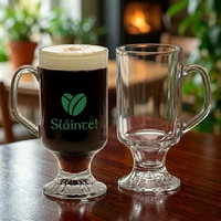 Glass coffee mug with handle, 10 oz (300 mL)... from ASI 31518 ADNART / Ad-N-Art