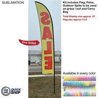 15' Large Feather Flag Kit... from ASI 53509 FIEL-Fairdeal Import & Export