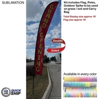 19' X-Large Feather Flag Kit... from ASI 53509 FIEL-Fairdeal Import & Export