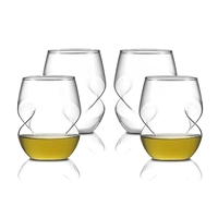 Stemless Wine Glasses, 20 oz. Set of 4... from ASI 55450 Franmara Inc