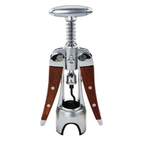Deluxe wing heavyweight corkscrew (15.2 oz.) with wood inlaid handles.......