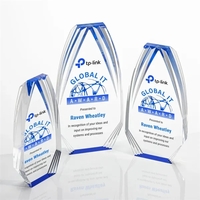 The Lantana VividPrint™ Award embodies true elegance with clear acrylic...
