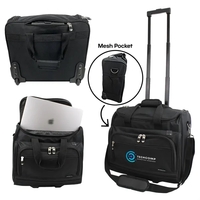 16" x 14" x 8" polyester rolling laptop case for 17"... from ASI 37980 Bagworld