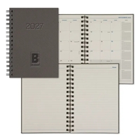 5 1/2" x 8" apple pulp planner with an eco-peel cover... from ASI 68507 The...