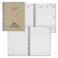 8" x 11" journal with a polyurethane cover.... from ASI 68507 The Magnet...