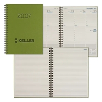 8" x 11" weekly diary with an eco-peel cover.... from ASI 68507 The Magnet Group