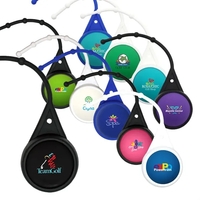 Halcyon® Round Lip Balm with Lanyard, Full Color Digital... from ASI 30270...