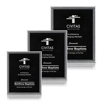 Beautiful Acrylic Plaque with sparkling silver trim... from ASI 84592 St...